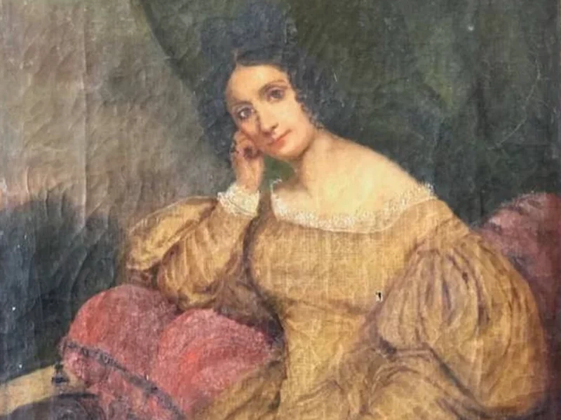 1807-Marie Augustine Frilet de Chateauneuf - Ritratto di giovane donna